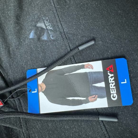 Gerry Performance Pullover Hoodie Black Large NWT - Picture 3 of 6